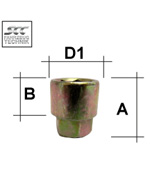 Schlüsselweiten-Adapter SW 19 auf 17